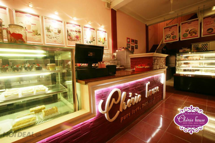 Bánh Gateaux, Cupcake  Tại Tiệm Bánh Tình Yêu Cherie House